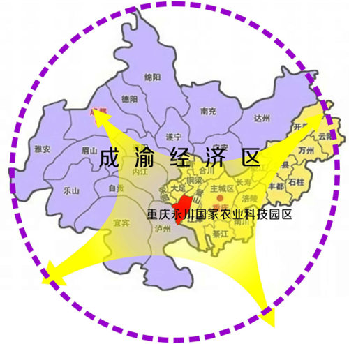 重慶永川國(guó)家農(nóng)業(yè)科技園區(qū)總體規(guī)劃案例